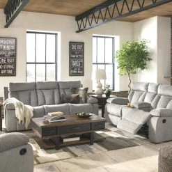 Ashley Furniture Mitchiner - Fog - Rocker Recliner 12 Ashley Furniture Mitchiner - Fog - Rocker Recliner