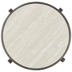 Ashley Furniture Tables Lannoli - Beige/pewter - Occasional Table Set (3/cn)