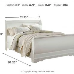 Signature Design By Ashley® Anarasia - Best In Class - Dresser, Mirror, Sleigh Bed
