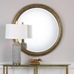 Uttermost Spera Round Gold Mirror 8 Uttermost Spera Round Gold Mirror