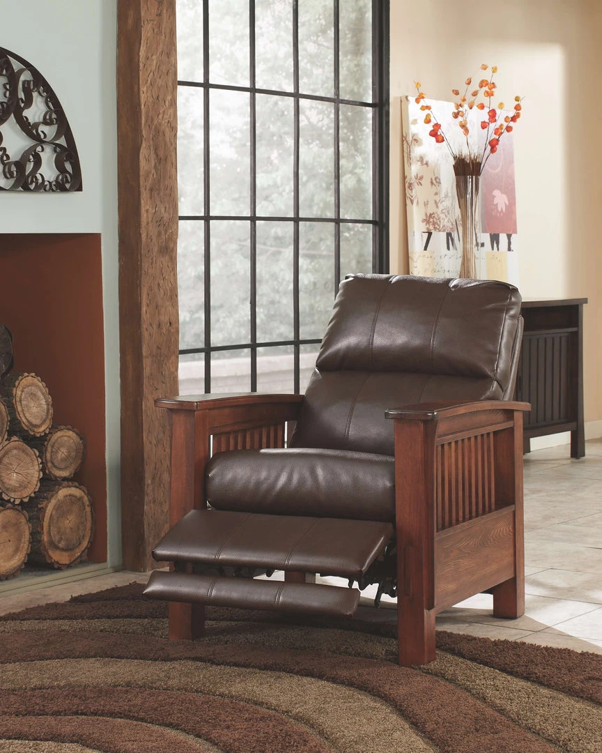 Ashley Furniture Reclining Furniture Santa - Bark - High Leg Recliner 6 Ashley Furniture Reclining Furniture Santa - Bark - High Leg Recliner