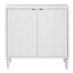 Cabinets Uttermost Stockholm White 2 Door Cabinet
