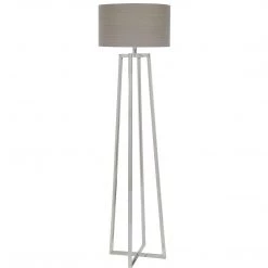 Accessories Uttermost Keokee Polished Nickel Floor Lamp