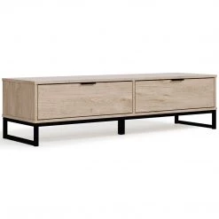 Ashley Furniture Oliah - Natural - Storage Bench