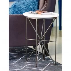 Moe's Home Collection Quadrant Marble Accent Table 12 Moe's Home Collection Quadrant Marble Accent Table