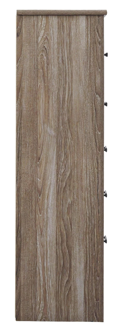 Ashley Furniture Zelen - Warm Gray - Five Drawer Chest Chests 7 Ashley Furniture Zelen - Warm Gray - Five Drawer Chest Chests