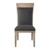 Chairs Uttermost Encore Dark Gray Armless Chair