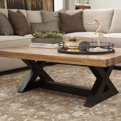 Ashley Furniture Tables Wesling - Light Brown - Rectangular Cocktail Table 14 Ashley Furniture Tables Wesling - Light Brown - Rectangular Cocktail Table