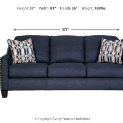 Ashley Furniture Creeal - Ink - Queen Sofa Sleeper