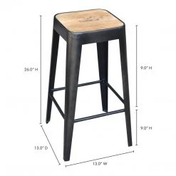 Moe's Home Collection Bistro Counter Stool Stools 5 Moe's Home Collection Bistro Counter Stool Stools