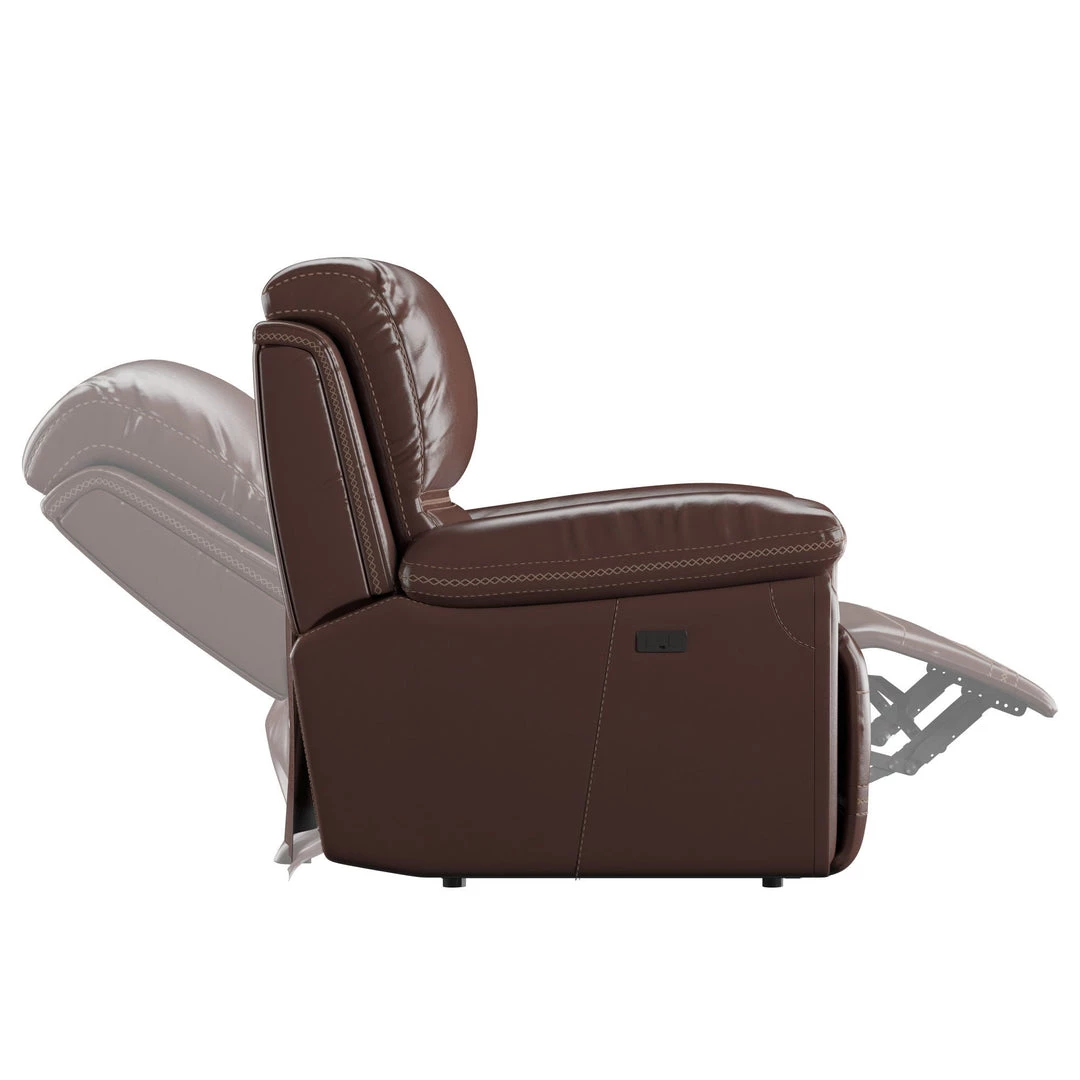 Emerald Home Sofas Bernard Dual Power Sofa Recliner And Headrest Kona Brown 9 Emerald Home Sofas Bernard Dual Power Sofa Recliner And Headrest Kona Brown