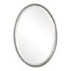 Accessories Uttermost Sherise Brushed Nickel Oval Mirror