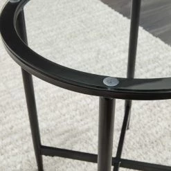 Ashley Furniture Stetzer - Black - Occasional Table Set (3/cn) Tables 9 Ashley Furniture Stetzer - Black - Occasional Table Set (3/cn) Tables