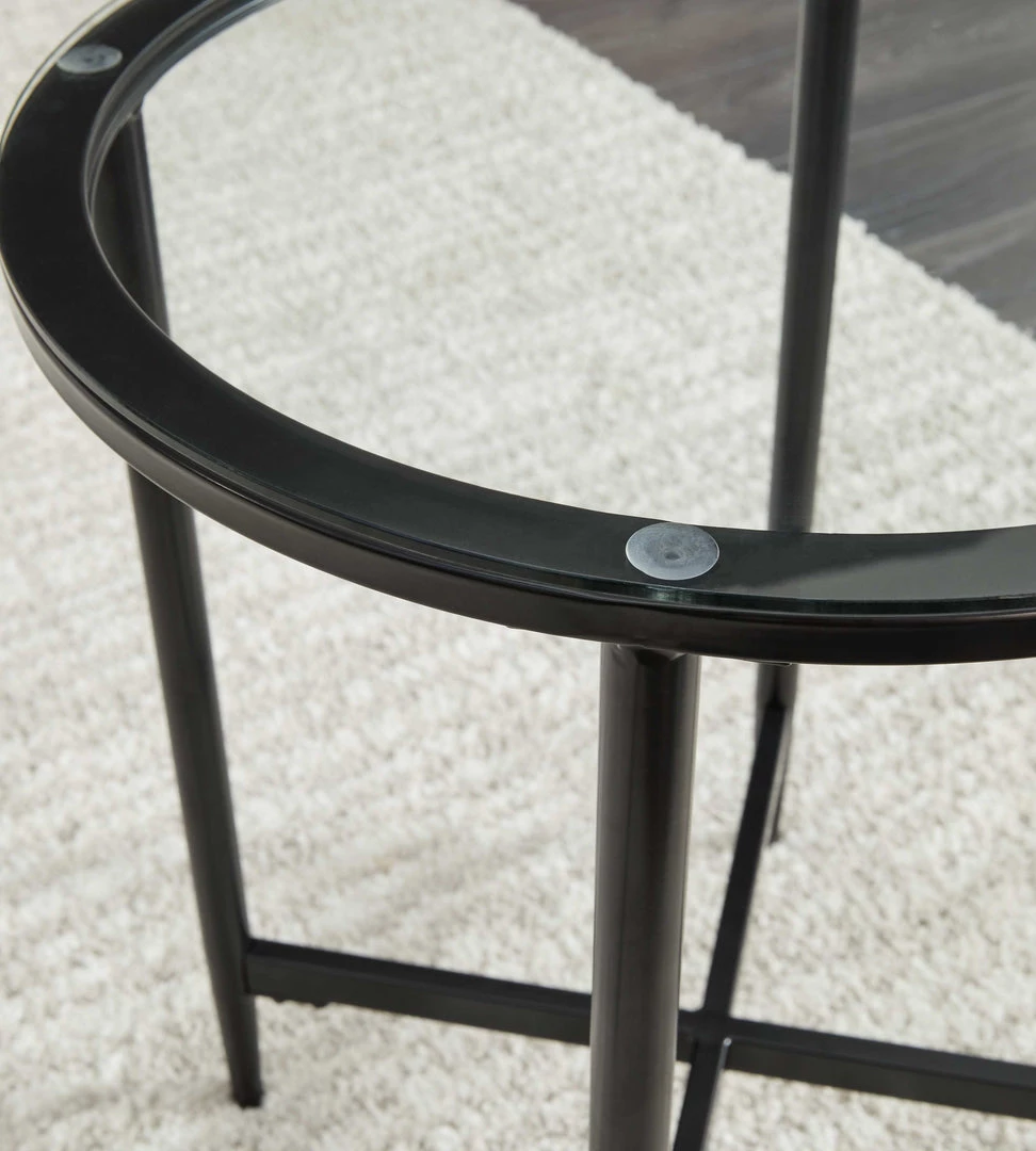 Ashley Furniture Stetzer - Black - Occasional Table Set (3/cn) Tables 5 Ashley Furniture Stetzer - Black - Occasional Table Set (3/cn) Tables