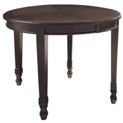Ashley Furniture Adinton - Reddish Brown - Oval Dining Room Ext Table Tables