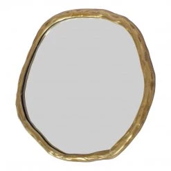 Moe's Home Collection Accessories Foundry Mirror Small Gold