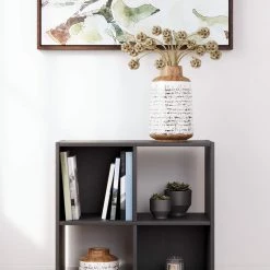 Ashley Furniture Langdrew - Black - Four Cube Organizer