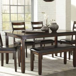 Ashley Furniture Dining Room Sets Coviar - Brown - Dining Room Table Set (6/cn) 9 Ashley Furniture Dining Room Sets Coviar - Brown - Dining Room Table Set (6/cn)