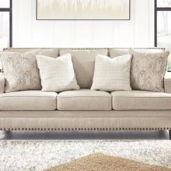 Ashley Furniture Claredon - Pearl Silver - Sofa Sofas