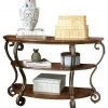 Ashley Furniture Nestor - Medium Brown - Sofa Table Tables 2 Ashley Furniture Nestor - Medium Brown - Sofa Table Tables