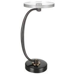 Uttermost Waveney Bronze Drink Table Tables