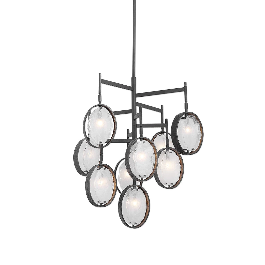 Accessories Uttermost Maxin Dark Bronze 9 Light Chandelier 3 Accessories Uttermost Maxin Dark Bronze 9 Light Chandelier