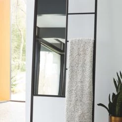 Ashley Furniture Accessories Denice - Black - Floor Mirror