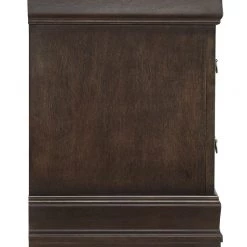 Ashley Furniture Leewarden - Dark Brown - Two Drawer Night Stand