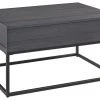 Ashley Furniture Tables Yarlow - Black - Lift Top Cocktail Table 2 Ashley Furniture Tables Yarlow - Black - Lift Top Cocktail Table