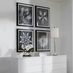 Uttermost Contemporary Floret Framed Prints, S/4 7 Uttermost Contemporary Floret Framed Prints, S/4