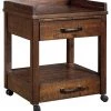 Ashley Furniture Baldridge - Rustic Brown - Printer Stand Cabinets