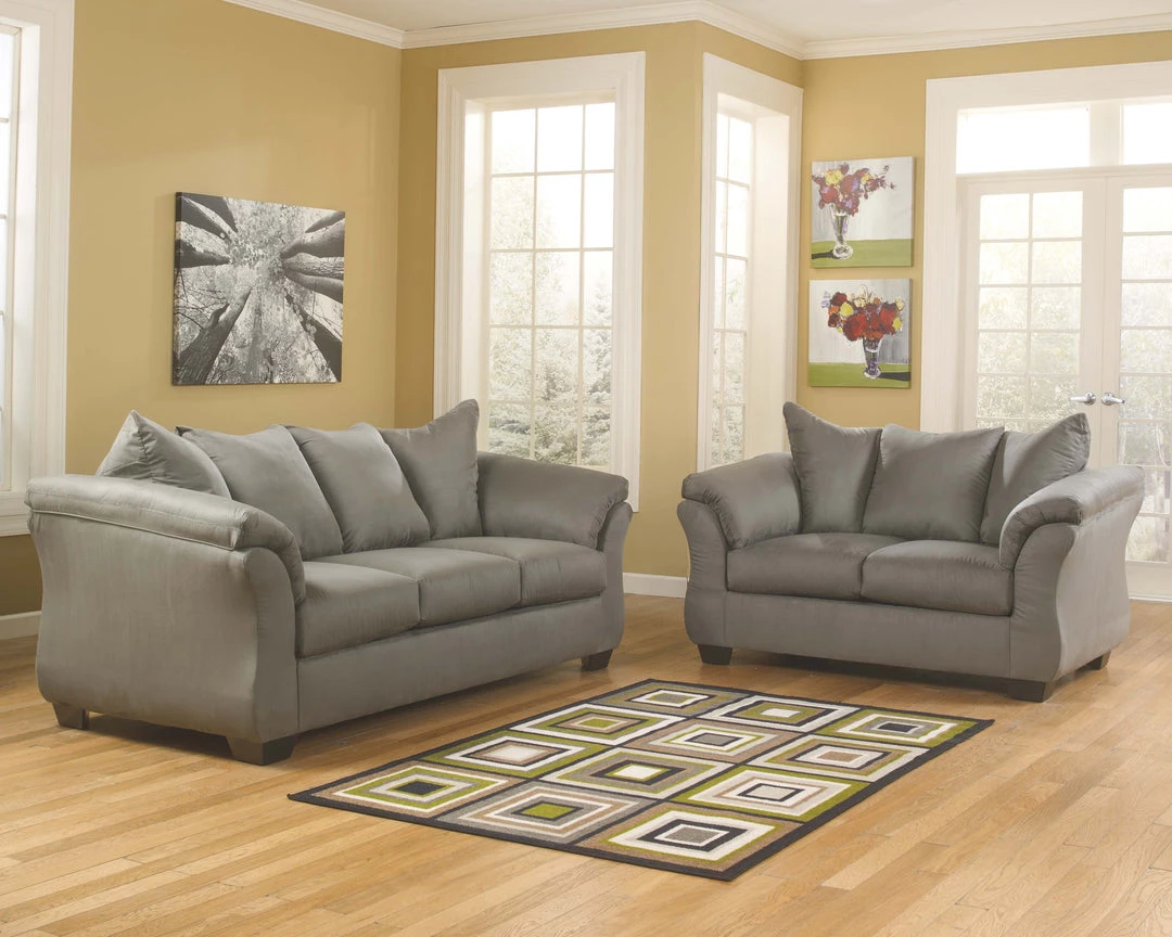 Ashley Furniture Darcy - Loveseat Contemporary - Stationary Loveseats 50 Ashley Furniture Darcy - Loveseat Contemporary - Stationary Loveseats