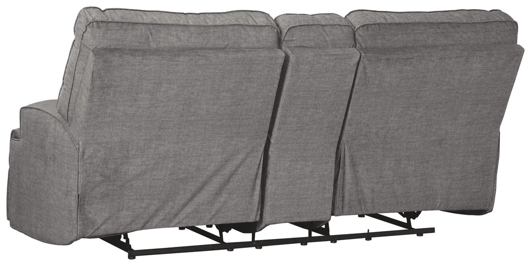 Ashley Furniture Reclining Furniture Coombs - Charcoal - Dbl Rec Pwr Loveseat W/console 7 Ashley Furniture Reclining Furniture Coombs - Charcoal - Dbl Rec Pwr Loveseat W/console