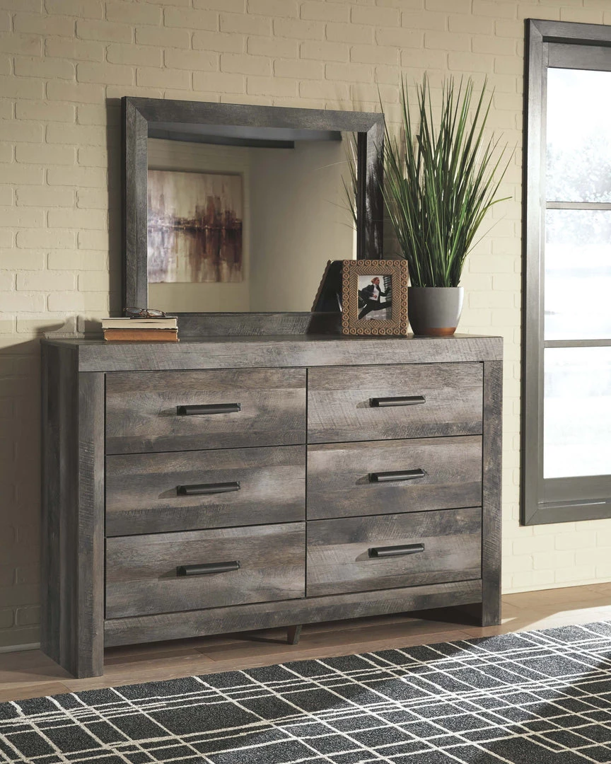 Signature Design By Ashley® Wynnlow - Gray - Dresser, Mirror 3 Signature Design By Ashley® Wynnlow - Gray - Dresser, Mirror