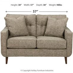 Ashley Furniture Dahra - Beige - Loveseat Loveseats