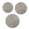 Uttermost Daisies Mirrored Circular Wall Decor, S/3 1 Uttermost Daisies Mirrored Circular Wall Decor, S/3