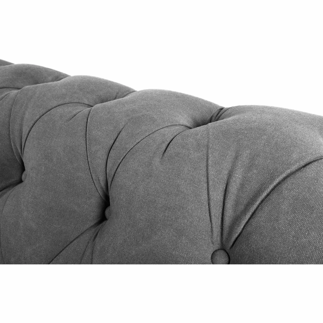 Moe's Home Collection Canal Sofa Grey 9 Moe's Home Collection Canal Sofa Grey