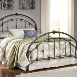 Ashley Furniture Nashburg - Bronze Finish - Metal HDBD/FTBD/Rails Beds