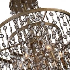 Accessories Uttermost Valka 6 Light Crystal Chandelier 9 Accessories Uttermost Valka 6 Light Crystal Chandelier