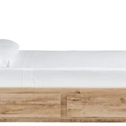 Signature Design By Ashley® Hyanna - Tan - Queen Panel Bed With 4 Storage Drawers Beds