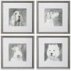 Uttermost Modern Dogs Framed Prints, S/4 Accessories 1 Uttermost Modern Dogs Framed Prints, S/4 Accessories