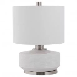 Accessories Uttermost Sailor Stripe White Table Lamp