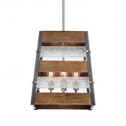 Uttermost Glasshouse 4 Light Lantern Pendant