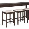 Ashley Furniture Rokane - Dark Brown - Rect Drm Counter Tbl Set(4/cn) Dining Room Sets 2 Ashley Furniture Rokane - Dark Brown - Rect Drm Counter Tbl Set(4/cn) Dining Room Sets