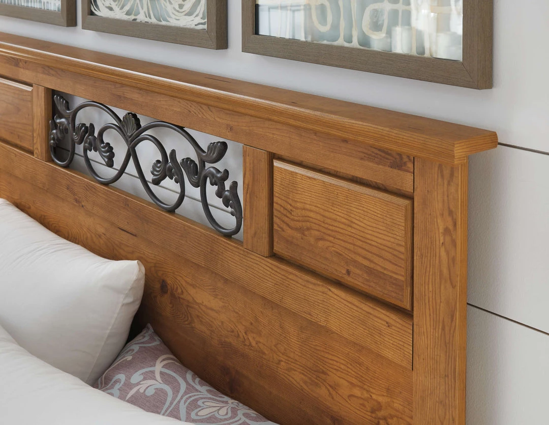 Signature Design By Ashley® Beds Bittersweet - Light Brown - Queen Panel Bed 6 Signature Design By Ashley® Beds Bittersweet - Light Brown - Queen Panel Bed