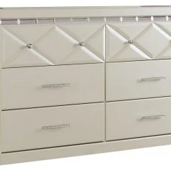 Ashley Furniture Dreamur - Pearl Stipple - Dresser, Mirror Dressers