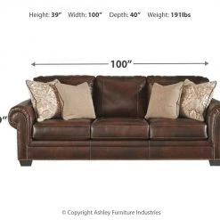 Ashley Furniture Sofas Roleson - Walnut - Sofa