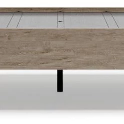 Signature Design By Ashley® Oliah - Natural - Queen Platform Bed Beds