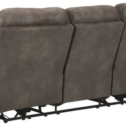 Ashley Furniture Reclining Furniture Trementon - Graphite - Reclining Power Sofa