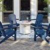 Signature Design By Ashley® Sundown Treasure - Fire Pit Conversation Set Outdoor Sets 1 Signature Design By Ashley® Sundown Treasure - Fire Pit Conversation Set Outdoor Sets